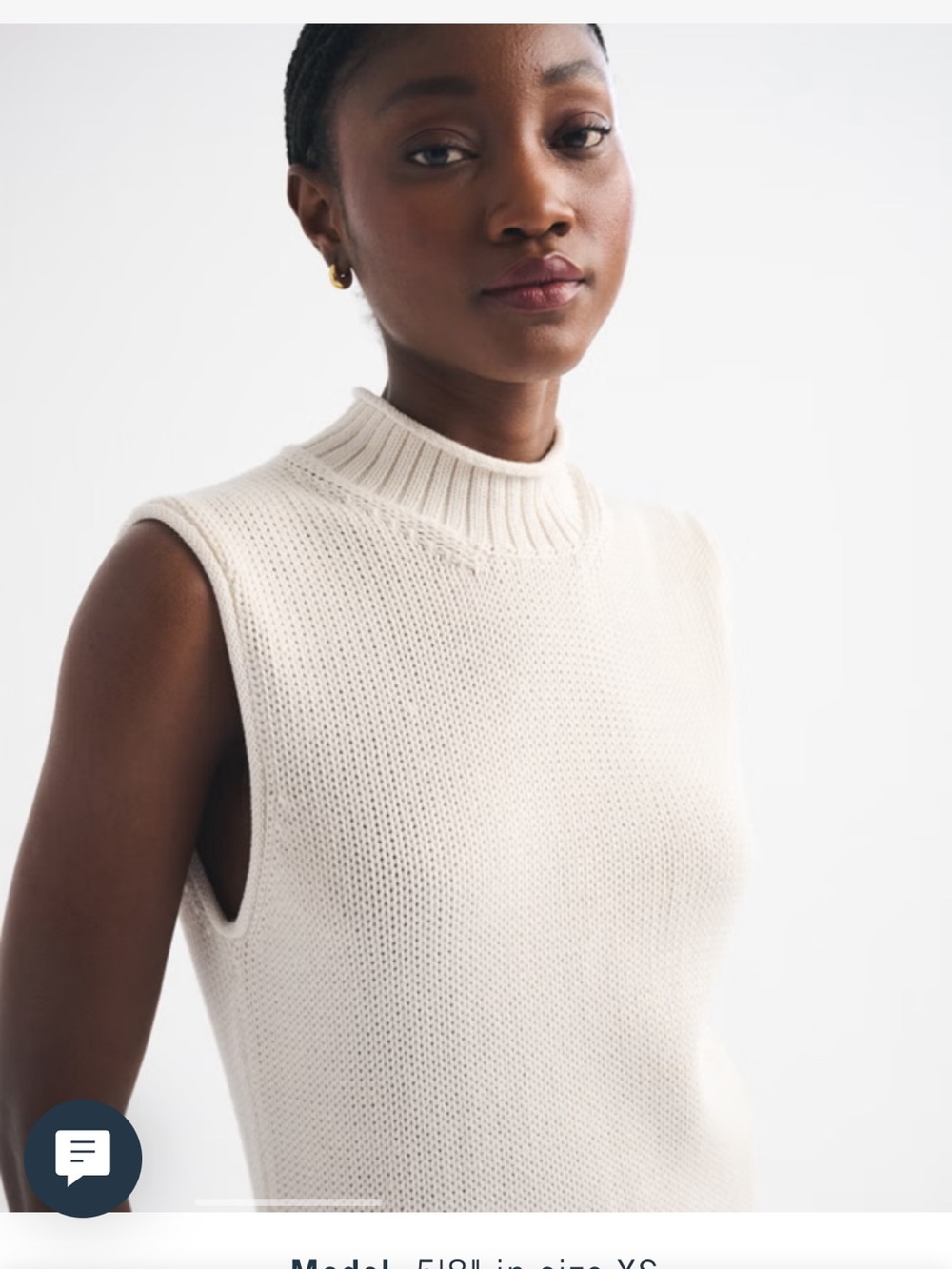 A&F Rollneck Mini Sweater Dress - Picture 2 of 8